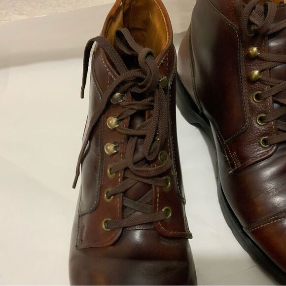 Allen Edmonds Oxford brown Ankle Lace Up Dress Boots Size 8.5 D main image 4